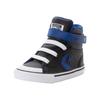 Sneaker CONVERSE "PRO BLAZE STRAP LEATHER EASY ON", Gr. 25, schwarz, blau, weiß, Leder, sportlich, Schuhe