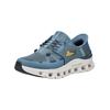 Sneaker SKECHERS "Skechers Sneaker Textil", Herren, Gr. 45, blau (mittelblau), Textil, casual, Schuhe