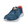 Sneaker BUGATTI "bugatti Sneaker Textil", Herren, Gr. 41, blau (blau, braun), Textil, casual, Schuhe
