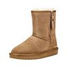 Stiefelette ARA "Ara Stiefelette Veloursleder/Textil", Damen, Gr. 41, braun (hellbraun), Veloursleder, Textil, casual, Schuhe