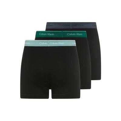 Boxer "BOXER BRIEF 3PK", Herren, Gr. XXL (56), schwarz, Jersey, Obermaterial: 100% Baumwolle, CALVIN KLEIN UNDERWEAR, unifarben, körpernah, Unterhosen, mit Logo-Elastikbund (3 Stück) Image