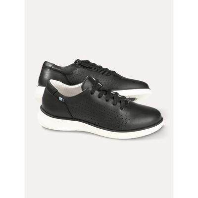 Walbusch Herren Smart Sneaker Wasserabweisend Schwarz noch offen: Muster Image