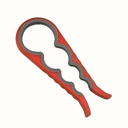 4-in-1 Multifunktions-Dosen- und Glasöffner, tragbarer rutschfester Griff für die Küche Bar-Tool, ideales Geschenk für Arthritis-Patienten, langlebiges Kunststoffdesign, kein Strom erforderlich