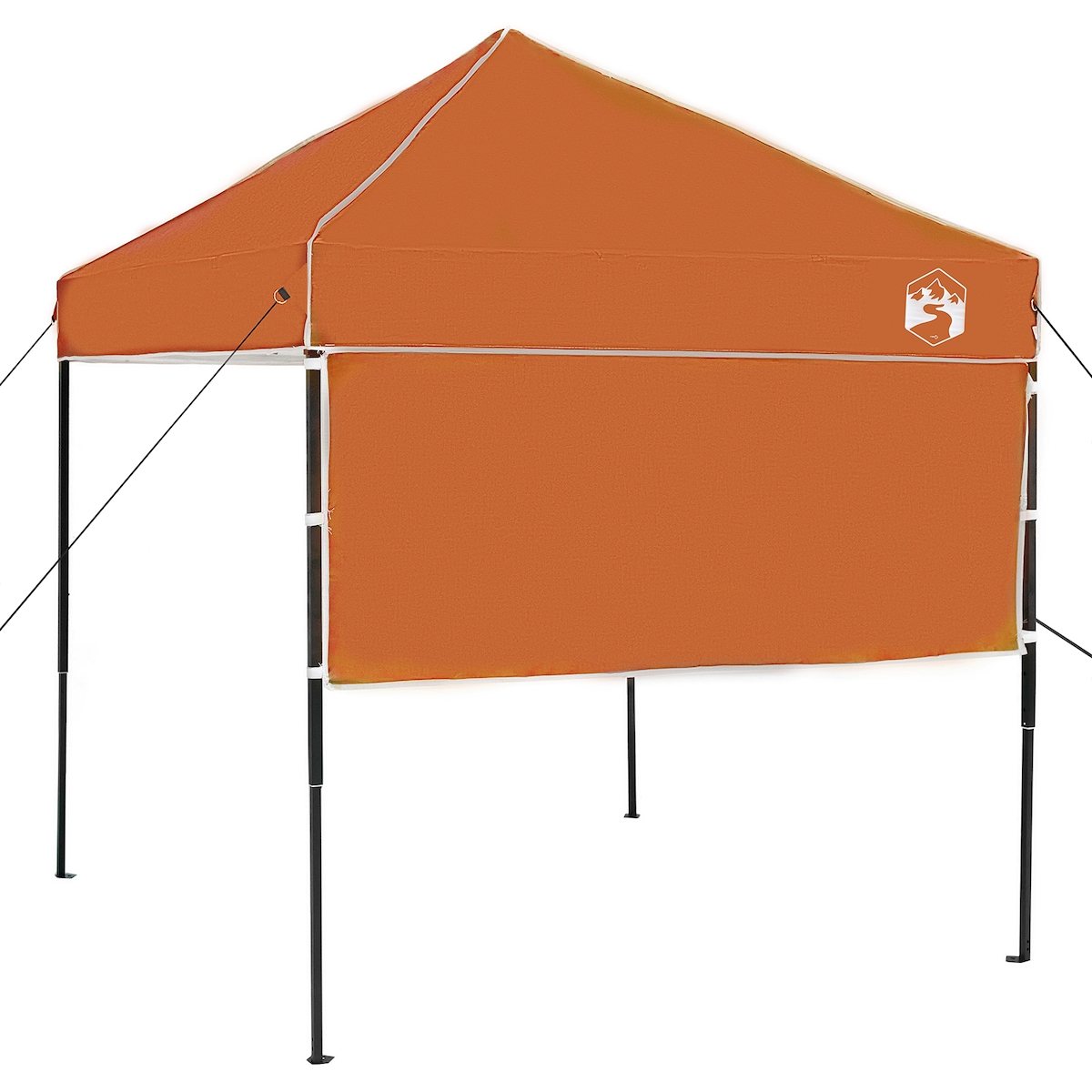 vidaXL Pavillon-Zelt Orange 200 x 200 cm Oxford Stoff Image