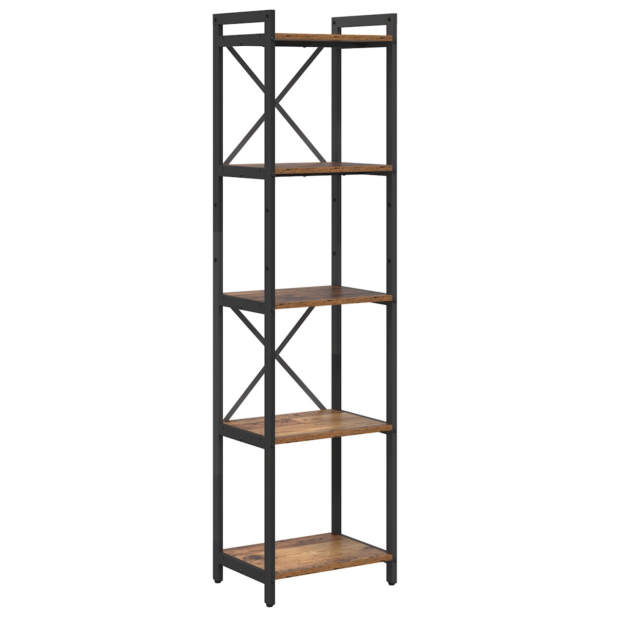 vidaXL Bücherregal Altholz 40 x 30 x 153 cm Holzwerkstoff Image