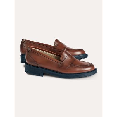 Walbusch Damen Soft Komfort Loafers Braun noch offen: Muster Image