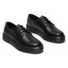 Schnürschuh DR. MARTENS "BROOKLINE LO LEDER SCHUHE", Herren, Gr. 44, schwarz, Leder, klassisch, Schuhe, Freizeitschuh, Halbschuh, mit Luftkammern Laufsohle