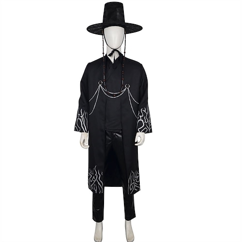 Kpop-inspiriert Von koreanischen Idolen inspiriert Popstar Kostüm Hanbok Festkleidung Koreanisch traditionell Virtuelles Idol for Jungen Kinder Erwachsene Halloween Karneval Leistung Comic-Konzert Image