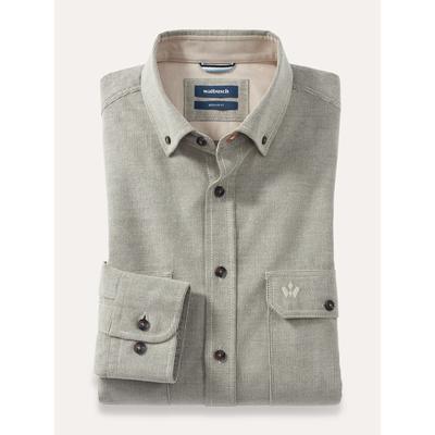 Walbusch Herren Soft-Cord Hemdjacke Beige Image