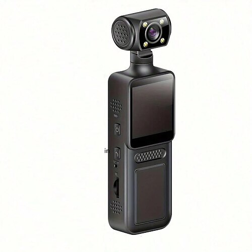 4K Ultra HD Schwenkobjektiv Actionkamera - Loop Aufnahme Nachtsicht Anti-Schock Handheld Body Cam Für Skifahren Radfahren Outdoor-Abenteuer Valentinstagsgeschenk Image