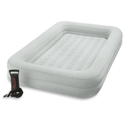 Kinderluftbett 168x107x25 cm - Aufblasbare Matratze von Intex für Kleinkinder - mit Handpumpe Image