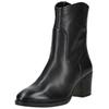 Stiefelette MARCO TOZZI "Marco Tozzi Stiefelette Leder", Damen, Gr. 42, schwarz, Leder, casual, Schuhe