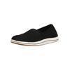 Slipper CLARKS "Brinkley", Damen, Gr. 39, schwarz, Kunstfaser, sportlich, Schuhe, im luftigen, perforierten Design
