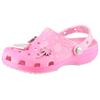 Clog CROCS "Mattel Pink Barbie", Damen, Gr. 42, pink, Croslite, casual, Schuhe, mit Barbie Applikationen