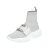Sneaker STEVE MADDEN "STEVE MADDEN Sneaker Textil", Damen, Gr. 40, grau, Textil, casual, Schuhe