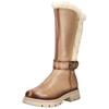 Stiefel BAGATT "BAGATT Stiefel Leder/Textil", Damen, Gr. 41, taupe, beige, Leder, Textil, casual, Schuhe