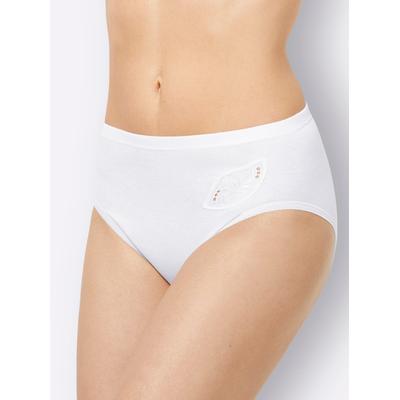 Hüftslip NINA VON C., Damen, Gr. 50, weiß, 100% Baumwolle, Unterhosen Image