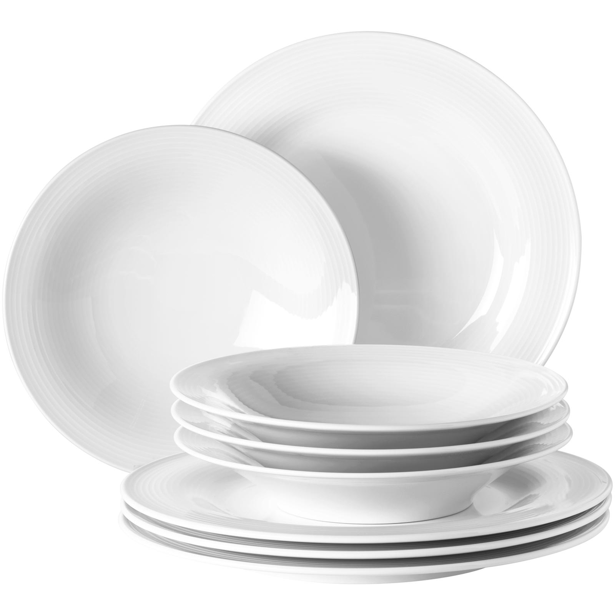 Seltmann Weiden Beat Weiß Tafelservice 8-teilig Image