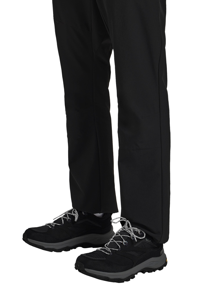 Wanderschuh JACK WOLFSKIN "CYROX TEXAPORE LOW M", Herren, Gr. UK 8,5 - EU 42,5, Normalschaft, phantom, Obermaterial: Leder; Futter: Textilmaterial, Schuhe Wanderschuh