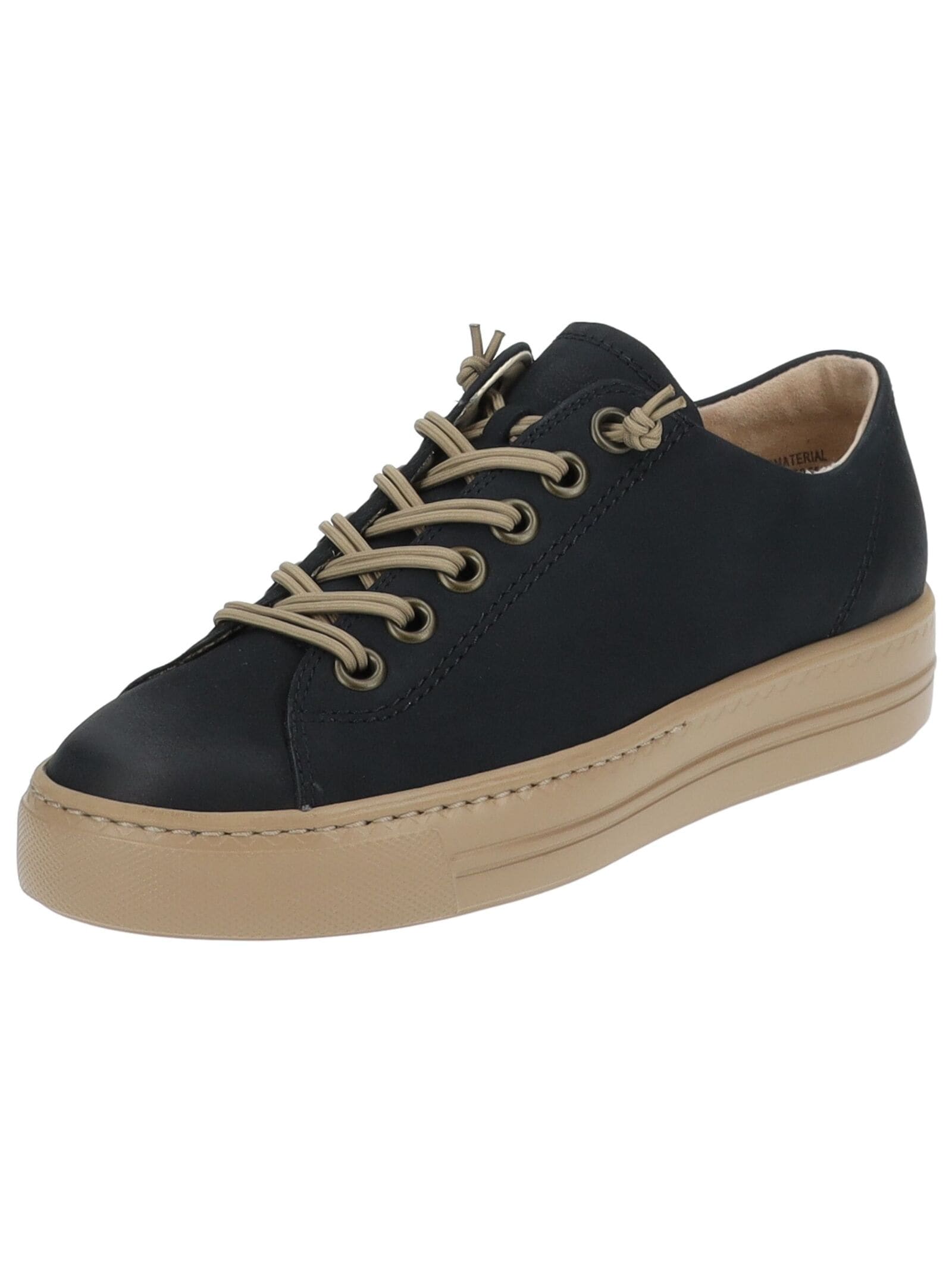 Sneaker PAUL GREEN "Paul Green Sneaker Nubukleder", Damen, Gr. 40,5, blau (dunkelblau), Nubukleder, Schuhe Sneaker