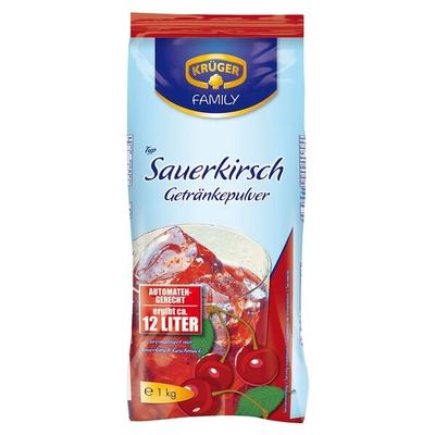 KRÜGER Getränkepulver »Sauerkirsch« 1kg Image