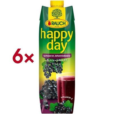 happy day 6er-Pack Fruchtnektar »Schwarze Johannesbeere« 1 l Image