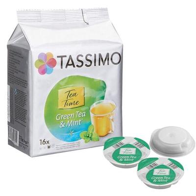 Tassimo Grüntee Green Tea & Mint 16 Stück Tassenportion grün Image