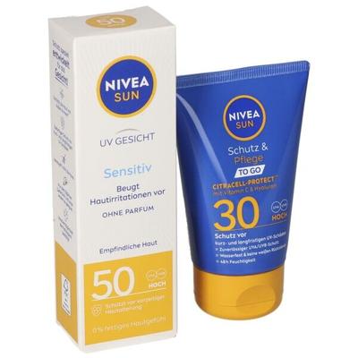 NIVEA SUN Sonnenlotion »UV Gesicht« LSF 50 50ml