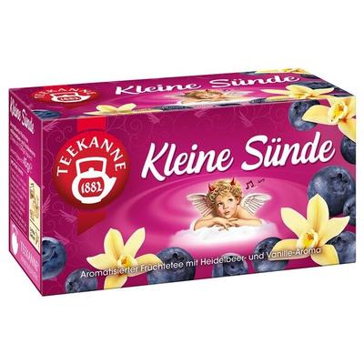TEEKANNE Früchtetee Kleine Sünde 20 Stück Tassenportion Papierkuvert Image