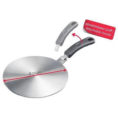 Westmark Induktionsadapterplatte silber 14 cm silber