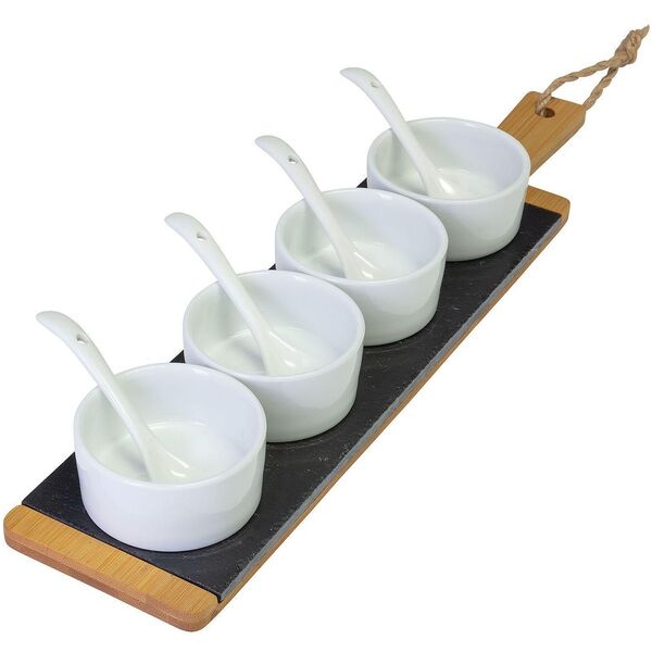 Westmark Servierset »Tapas + Friends«, 9-tlg. braun Image