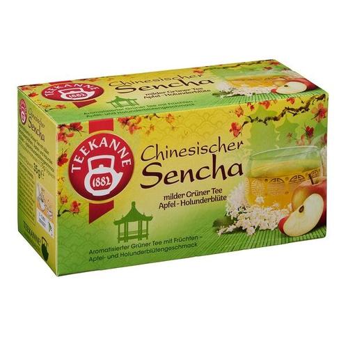 TEEKANNE Grüntee Chinesischer Sencha 20 Stück Tassenportion Papierkuvert