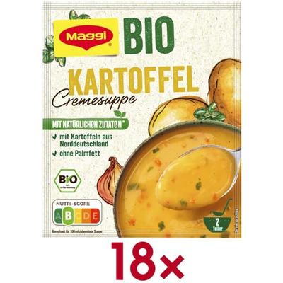 Maggi 18er-Pack Fix-Tütchen Cremesuppe» Bio Karoffel« 2 Portionen Image