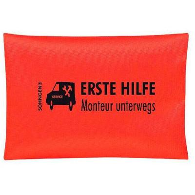 SÖHNGEN Erste-Hilfe-Tasche »Monteur unterwegs« orange, 17x2.4x6 cm