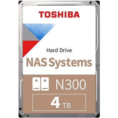 Toshiba Interne HDD-NAS-Festplatte »N300« 4 TB silber, 10.2x2.6x14.7 cm