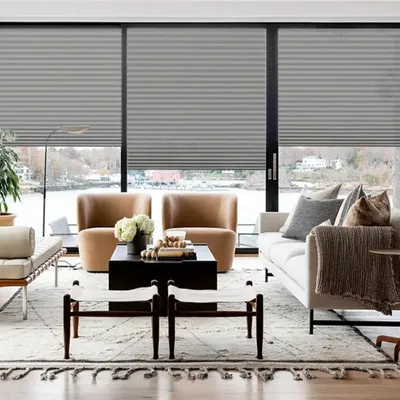 Easy to Install Stick-on Blinds Cut to Size Window Blinds Temporary Cordless Pleated Blinds for Windows Doors No Drill for Home