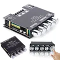 ZK-1002T 100Wx2 Scheda audio Scheda amplificatore di potenza digitale Bluetooth AUX Audio Stereo Subwoofer Amp Modulo scheda amplificatore