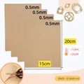 Guarnizione Fogli di carta 0,5 mm x 4 | Guarnizioni motore fai-da-te resistenti all'olio resistenti al calore e allo strappo Scooter Moto Tosaerba Motosega