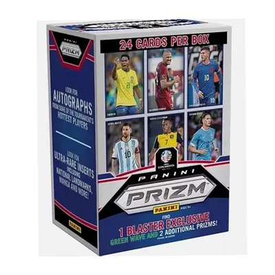 2023-24 Panini Prizm COPA America Soccer Factory Sealed Blaster Box 6 Packungen mit 4 Kartenboxen Image