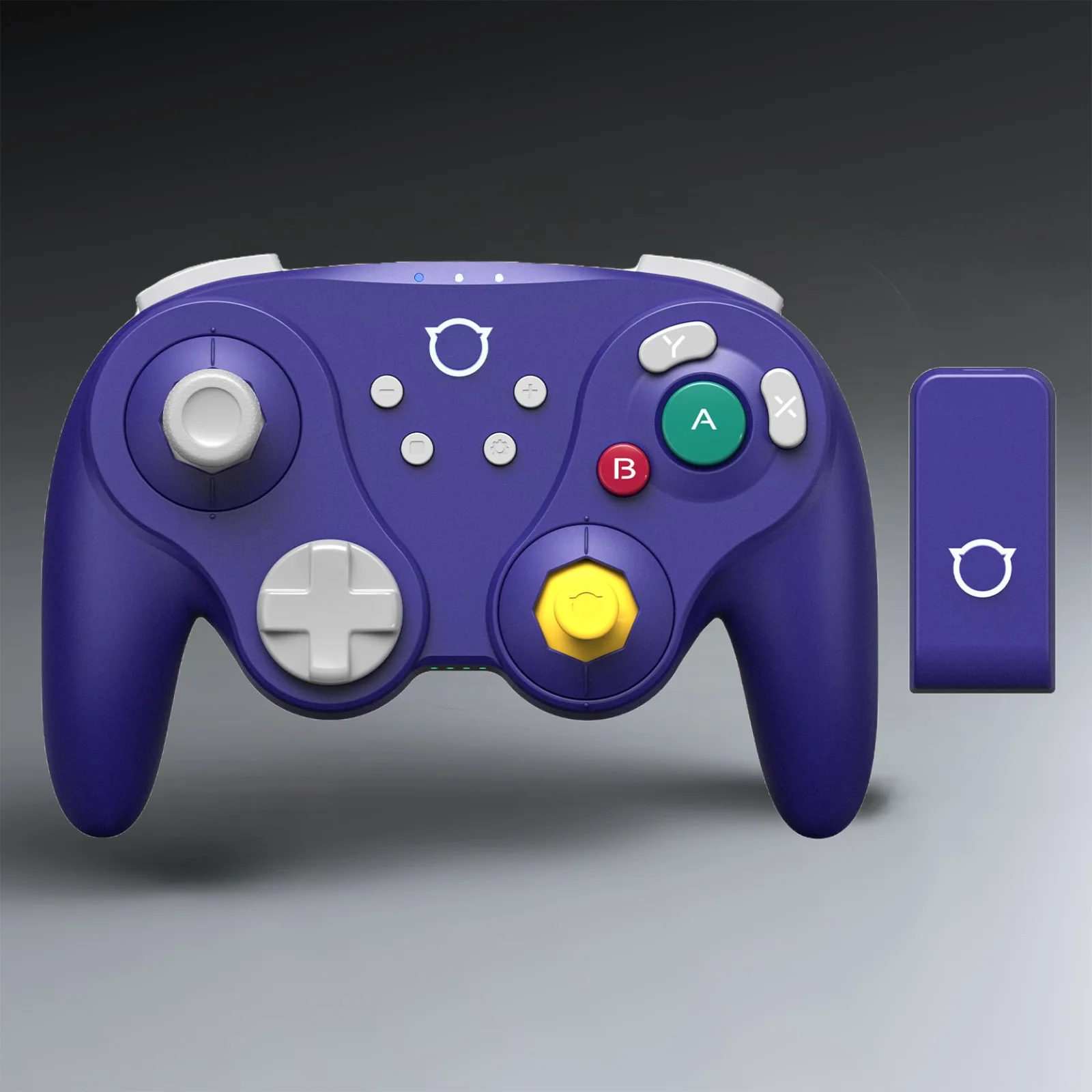 NYXI für Gamecube/WII/Switch2 Warrior Gamecube Bluetooth Game Controller Lila Wireless Gamepad Image