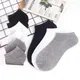 1/5/10/20 paia unisex casual tinta unita calzini da barca sottili traspiranti comodi antiodore assorbenti del sudore calzini alla caviglia per uomo donna