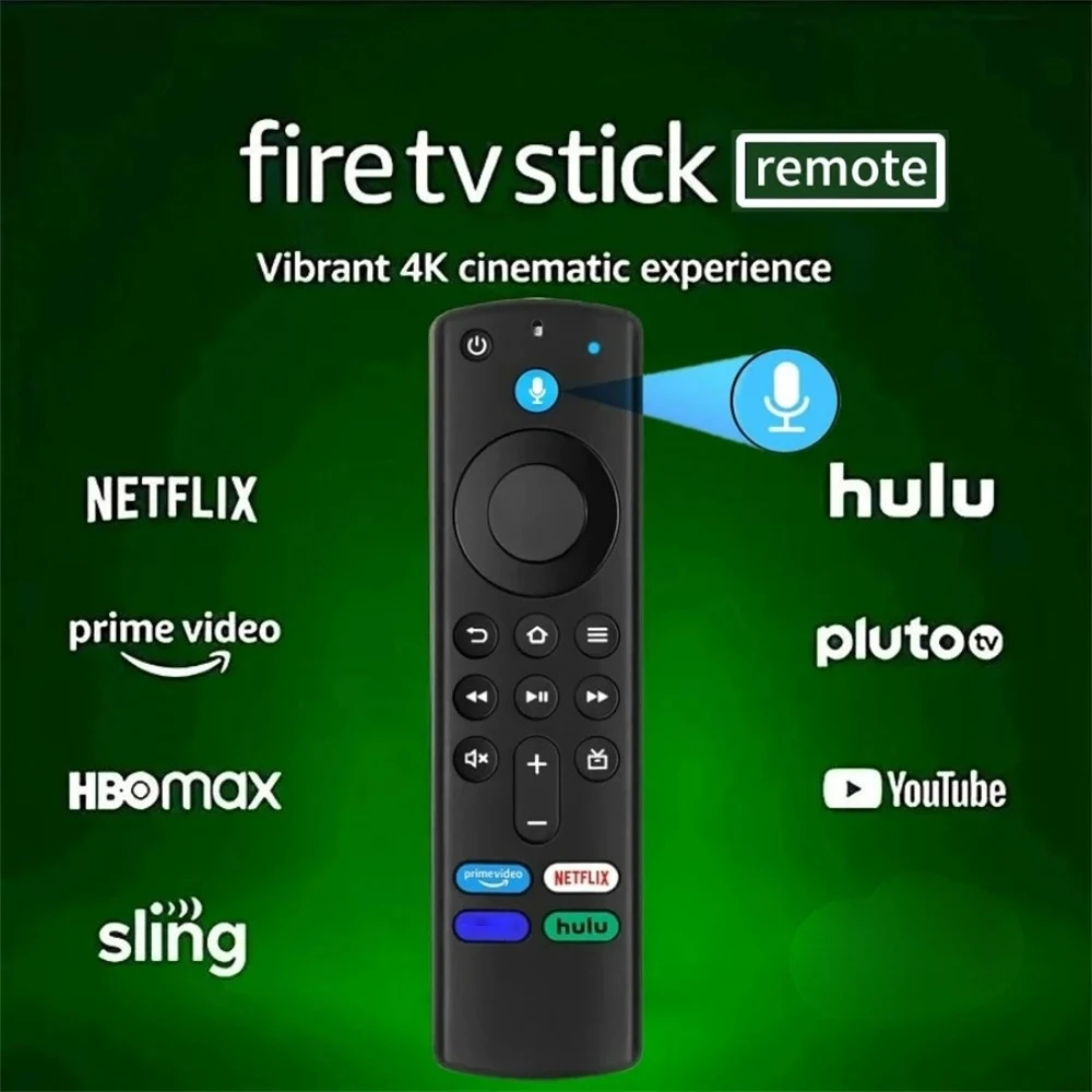 Ersatz-Sprachfernbedienung L5B83G für Amazon Fire TV Stick 3./2. Generation Fire TV Cube 1./2. Generation Fire TV Stick Lite 4K Image