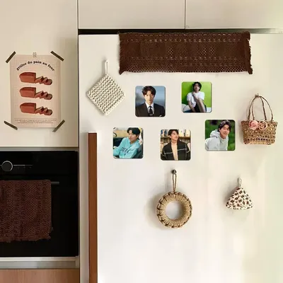 Gong Y-Yoo Kühlschrankmagnete, Kühlschrankmagnete, kreative dekorative Notizblöcke (für Kühlschrank/Whiteboard/Heim, vielseitig einsetzbar) Image