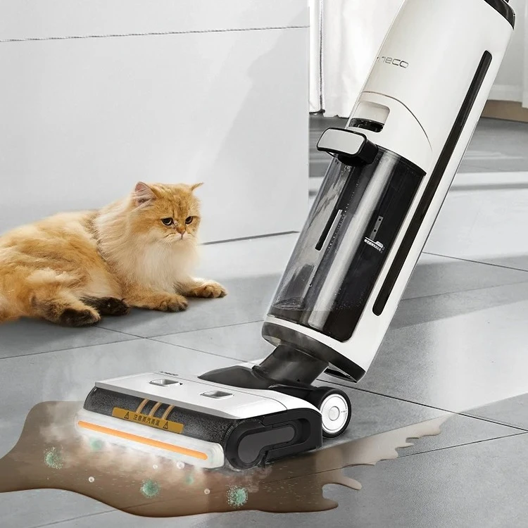 TINECO Steam 2.0 Automatischer selbstreinigender Haushalts-Bodenwascher, elektrischer Mopp, kabelloser Nass- und Trocken-Handstaubsauger Image