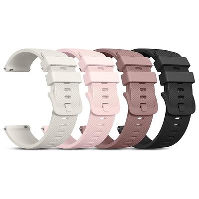 4 Pack Watch Band for Garmin Samsung Galaxy Huawei Watch 3 Pro, Watch 2 Classic, Watch GT 3 Pro / 2 Pro / 2e / Runner / Active / 42mm / 46mm, Honor Magnic 2 GS 3i GTS 4,4mini, 3,2,2mini, 2e, GTR