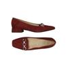 Peter Kaiser Damen Halbschuh, Gr. 40, rot, kein Etikett