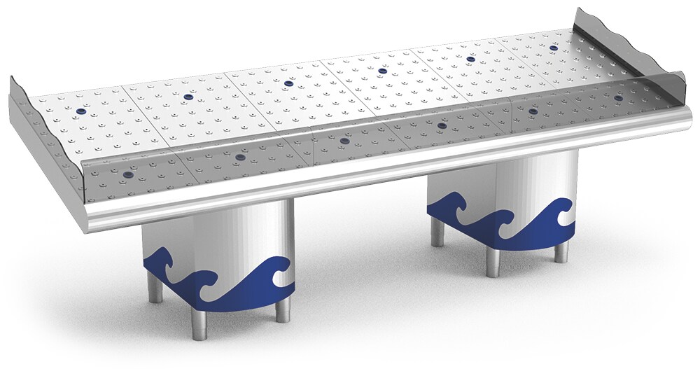 MOBINOX-Fischereizähler von 2911x950x730/1045 mm. Image