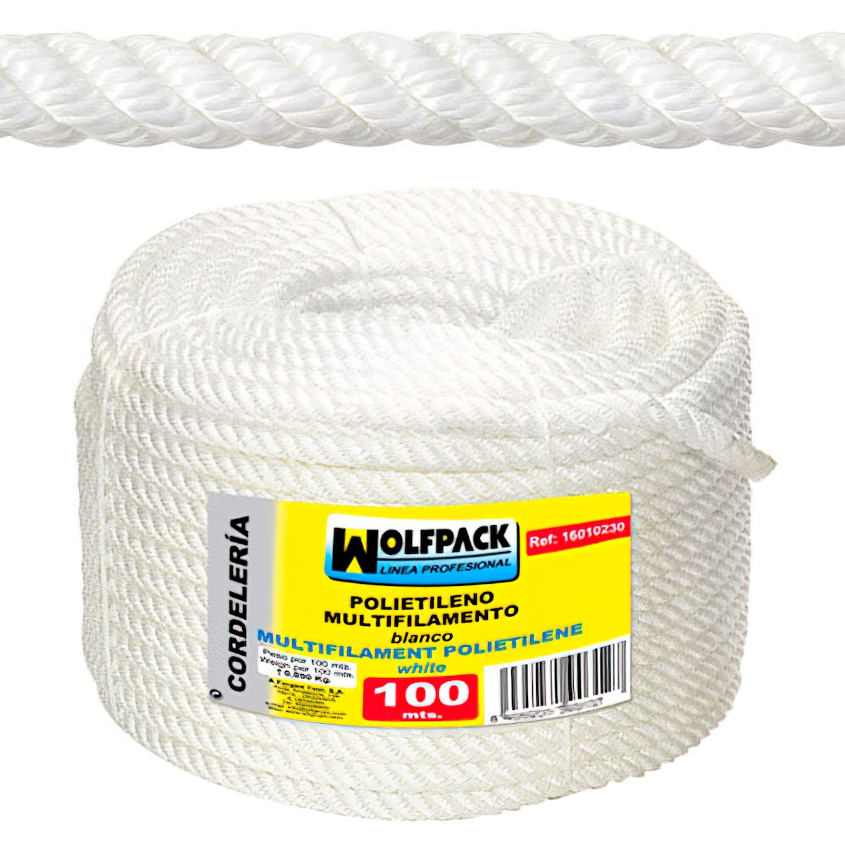 Multifilament-Polypropylenseil (Rolle 100 m) 8 mm. Image