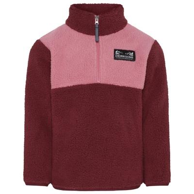 Didriksons - Kid's Gosig Half-Zip - Fleecepullover Gr 110 rot Image