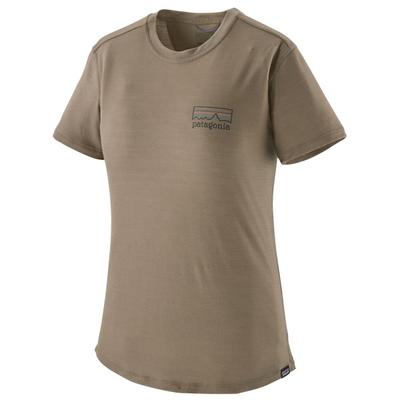 Patagonia - Women's Cap Cool Merino Graphic Shirt - Merinoshirt Gr XS beige Image
